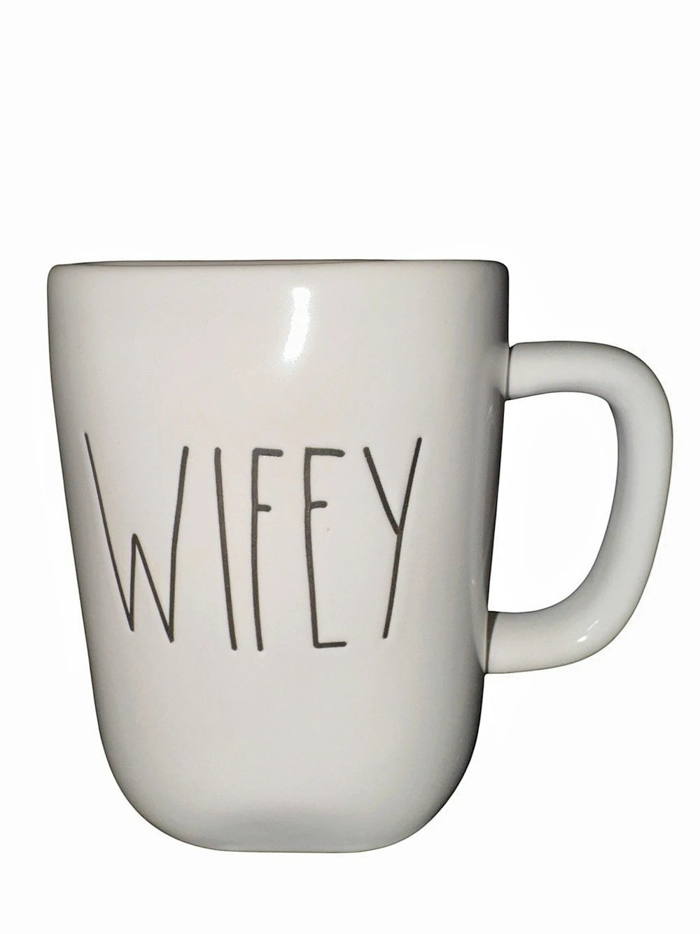 Rae Dunn Wifey Mug White